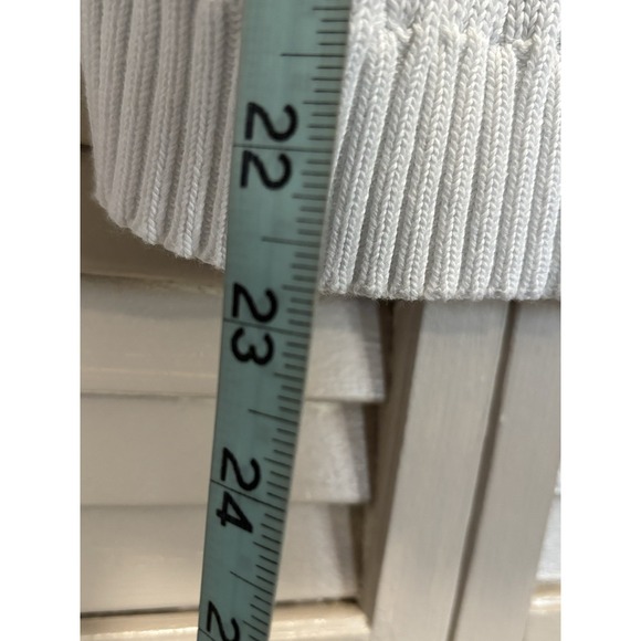 Lauren Ralph Lauren Cable Knit Zip Up Sweater Size L Long Sleeve Gold Logo - Picture 3 of 6